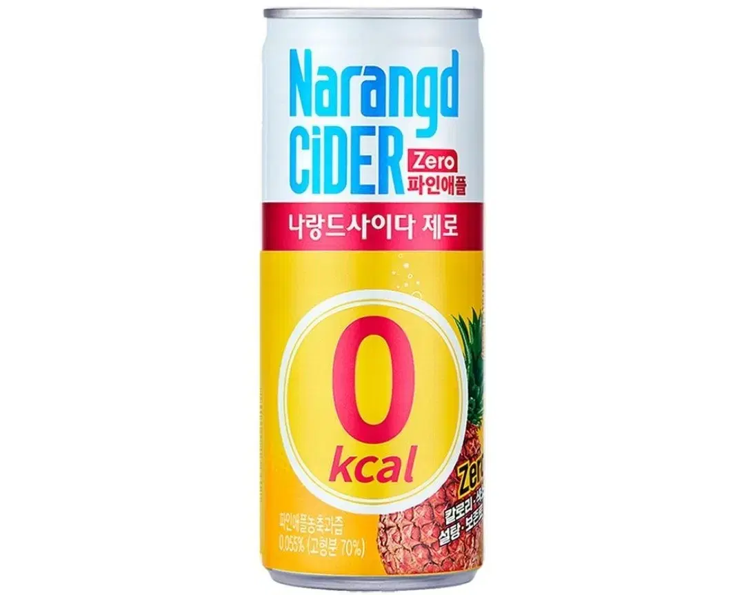 나랑드사이다 제로 245ml 30개 파인애플